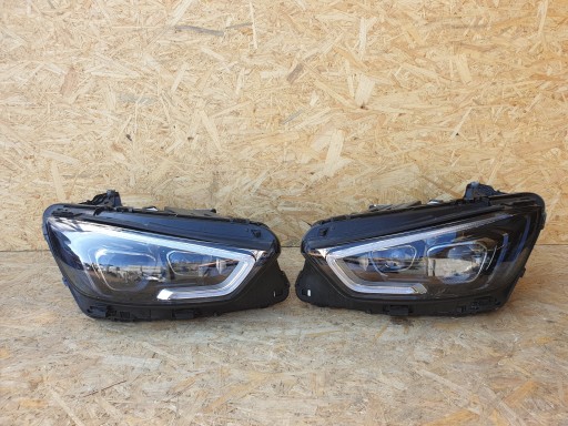 MERCEDES W290 X290 ЛАМПИ ПЕРЕДНІ ЛІХТАР A2909062501 A2909062601 МНОГОСВІТЛЯ