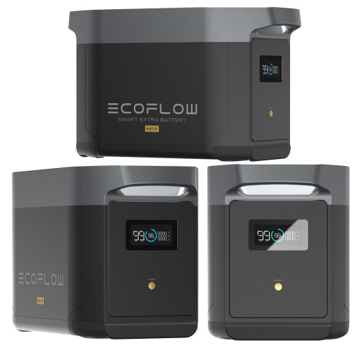 Додатковий акумулятор ecoflow delta 2 max 2048wh lfp smart extra battery