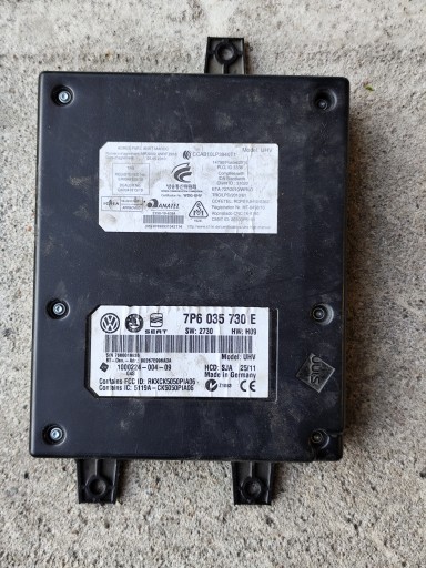 VW PASSAT VW T5 SEAT Module Unité de contrôle BLUETOOTH 7P6035730E
