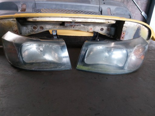 complete front bonnet bumper light FORD TRANSIT V LIFT