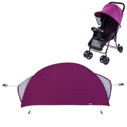Парасолька для коляски 85 см фіолетовий