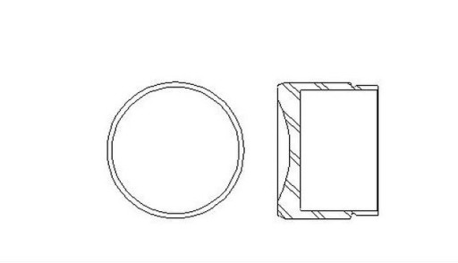 7595 - ПОРШЕНЬ ПЕРЕДНЕГО СУППОРТА DODGE RAM 2500 1994-99