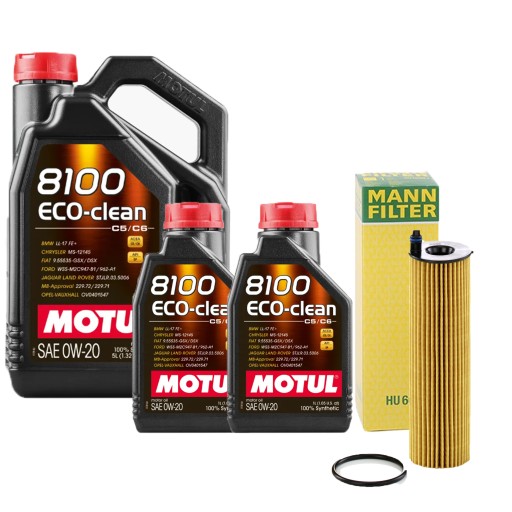 Масло Motul 0W20 Фильтр для MERCEDES CLS C257 220 300 d
