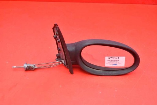 mirror right manually black, 0000512V007 EU SMART FORTWO 98-02
