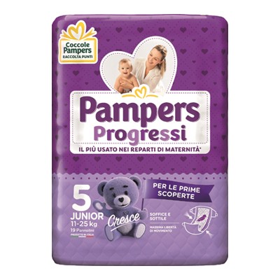 ПІДГУЗКИ PAMPERS PROGRESSI 5 19 ШТ JW594