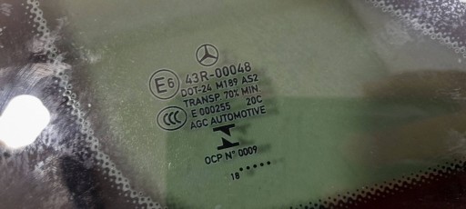 Mercedes-Benz GLC X253 C253 window side rear left 43R00048 (T249)