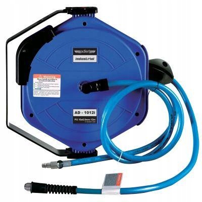 ПНЕВМАТИЧЕСКИЙ ШЛАНГ С ПЕРЕМАТКОЙ, КАБЕЛЬ 12 м, КАТУШКА ADLER