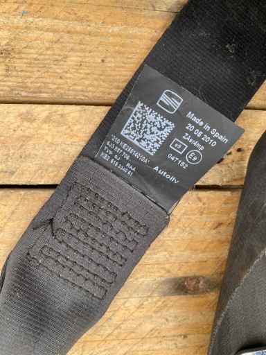 tension belt safety right front front right SEAT IBIZA IV 6J 3D 6J3857706