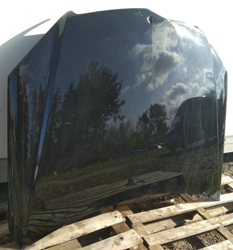 MERCEDES C W204 bonnet black