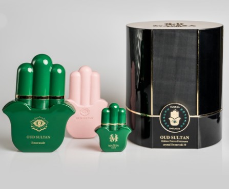 maissa oud sultan woda perfumowana 100 ml   zestaw 