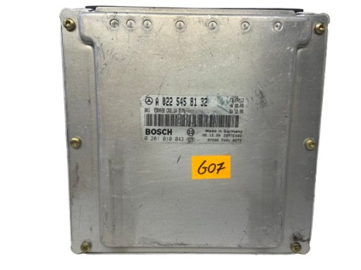 a0225458132, 0225458132 - Контроллер двигателя, модуль двигателя, компьютер mercedes 2.7 a0225458132