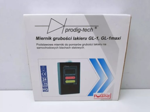 MIERNIK GRUBOŚCI LAKIERU PRODIG-TECH GL-1 KOMPLET