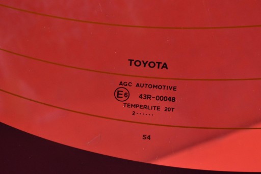 window rear part rear TOYOTA COROLLA XII E21 sedan LIFT 19-21