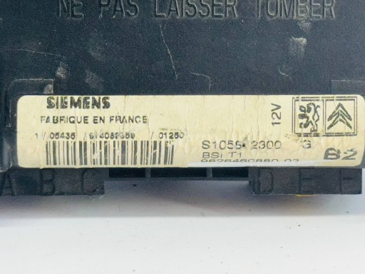 Module Fusibles Boîte PEUGEOT 206 962646088003 S105672300G