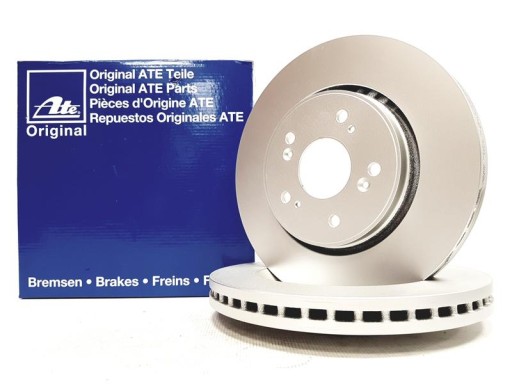 24.0128-0217.1 - ПЕРЕДНІ ГАЛЬМІВНІ ДИСКИ HONDA CR-V III HIT