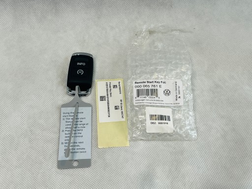 000065761E VW с дистанционным управлением, дистанционный запуск