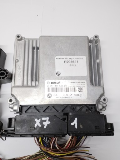 Computer ZESTAW STARTOWY BMW E87/E90 2.0D N47 9287535 CAS3