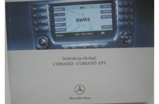 Comand CL W215 руководство пользователя Comand APS W220