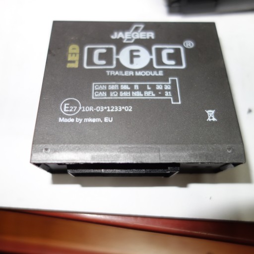Модуль крюка jaeger cfc модуль прицепа 10r03123302 светодиод 52018505