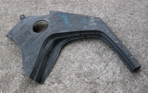 VW GOLF VI plus fender right rear part