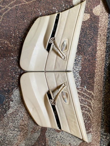 BMW E90 side side right left rear part leather KOMPLET