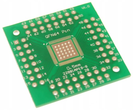 Adapter płytka uniwersalna QFN56 QFN64 PCB
