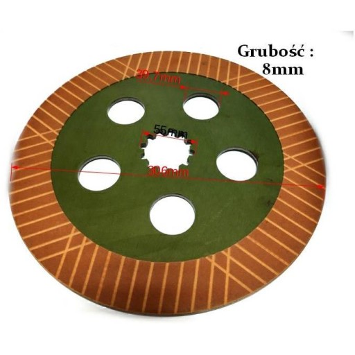 AL38234 - Тормозной диск JOHN DEERE серии 1000 2000 3000