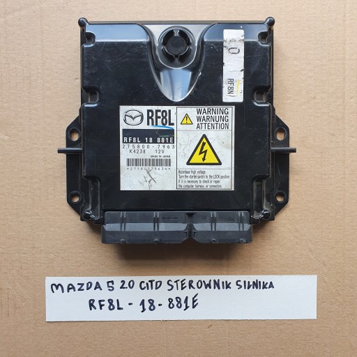 Mazda 5 2.0 citd контроллер двигателя rf8l 275800