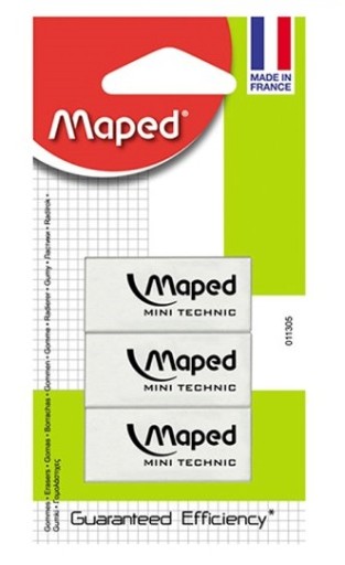 Гумка Maped біла 1 шт.