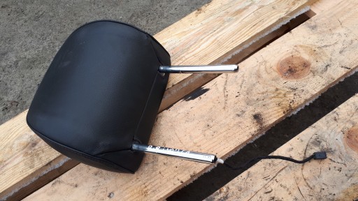 A5 8T rest seat front right leather black