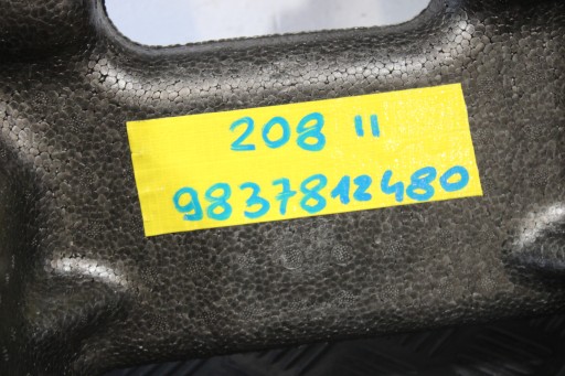 polystirene boot floor well 9837812480 PEUGEOT 208 II 2 1.2 THP