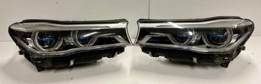 746560X, 7465605, - Комплект передних фар bmw 7 g11 g12 левая правая лазерная