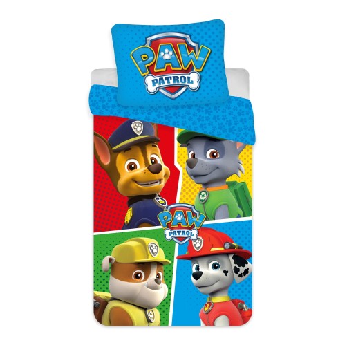 Комплект постільної білизни Paw Patrol 140 х 200 см різнокольоровий