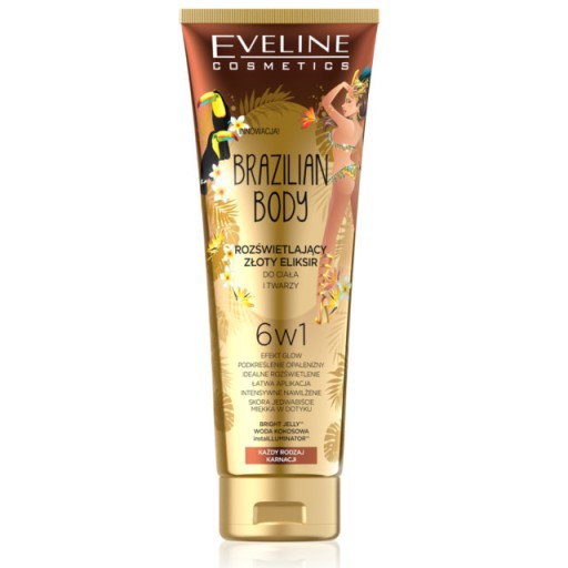 EVELINE BRAZILIAN Balsam rozświetlający 6w1, 100ml