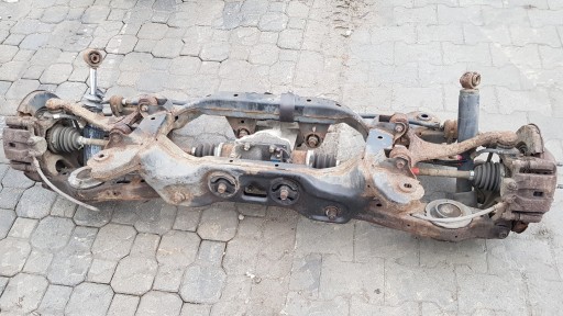 HYUNDAI SANTA FE II Achsträger Fahrschemel Achsträger PIASTY Querlenker heck 4WD 4X4