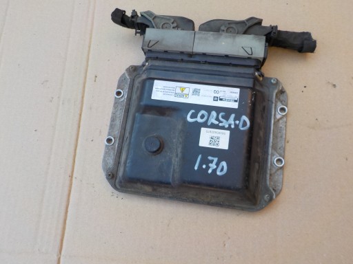 control unit of the engine opel corsa d 1,7 cdti MB275800-4677 8980008207 98000820