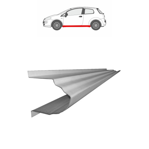 Autobig-14680 - Ремонт порогів HONDA CIVIC 01-05 EP 3D L