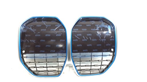 8738565 - Решетка радиатора bmw g26 i4 gran coupe 8738563 2021 под камерой