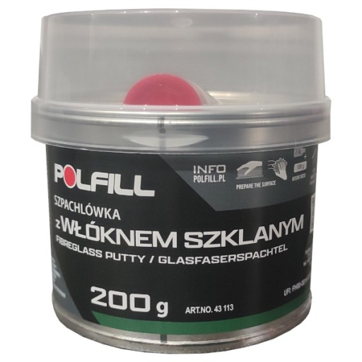 TMEL SO SKLENENÝM VLÁKNOM polfill> 200G