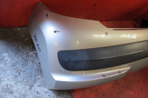 PEUGEOT 207 06- HB 5D Stoßstange hinten heck ETSC