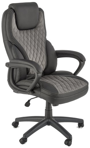 スーツ Gandalf Fotel Obrotowy Biurowy Czarny Szary Gandalf TILT