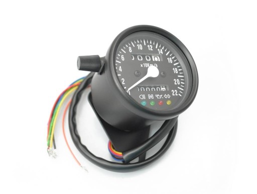 MOT58-02512B - СПИДОМЕТР С ЧЕРНЫМ ЦИФЕРБЛАТОМ ДО 220