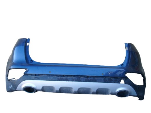 KIA SPORTAGE 4 IV LIFT 18-22 ЗАДНИЙ БАМПЕР PDC + ЗАГЛУШИТЕЛИ 86612F1550