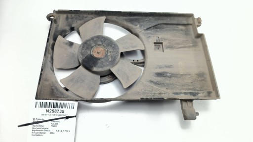 ventilátor chladiče DAEWOO KALOS