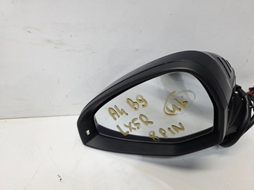 mirror exterior left AUDI A4 B9 LX5R 8 PIN UK
