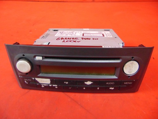 7354295790 598/A - FIAT GRANDE PUNTO РАДИО CD ГОЛОВНОЕ УСТРОЙСТВО