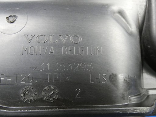 VOLVO S60 II V60 Blende Abdeckung luftansaugkanal links vorne