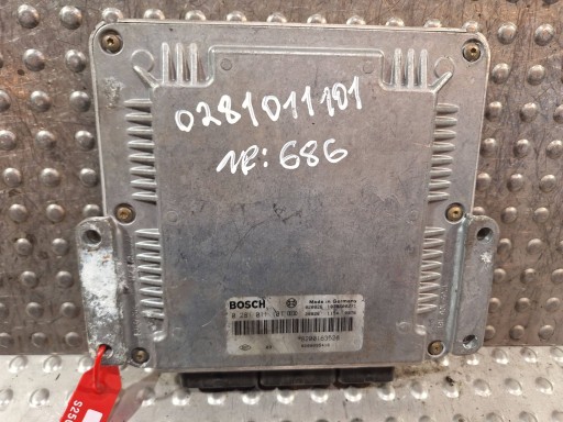 computer 0281011101 8200163528 8200095416 RENAULT LAGUNA II 1.9 DCI