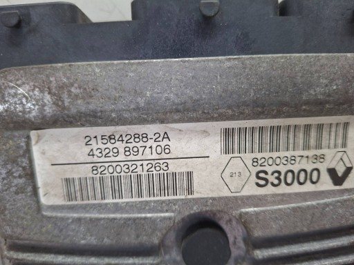 computer 8200387138 8200321263 21584288-2A RENAULT MEGANE II 1.6 16V