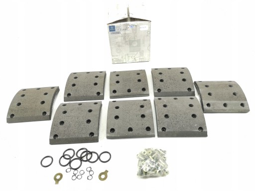 A621421101067 - КОМПЛЕКТ ТОРМОЗНЫХ КОЛОДОК MERCEDES ACTROS